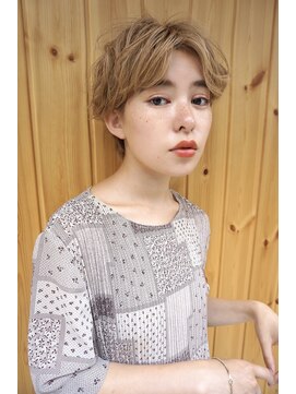 ブゾン(buZon) 【buZonブゾン】ツーウェイバングゆるショート