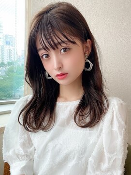 アフロート エル 錦糸町(AFLOAT L) マロンベージュ/シースルーバング/こなれヘア/ラベンダーカラー