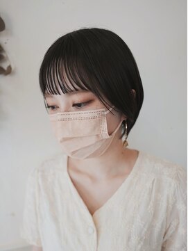 ボアップ 松山店(boappu) #ショートボブ#マッシュショート#黒髪ショート#ショートヘア