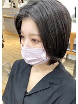 ネオリーブ クーロ(Neolive curro) ぷつっとボブ×韓国人風前髪レイヤー