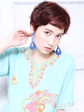 クラッチ トリートメント アンド ヘッドスパ 江坂(CLUTCH) 大人可愛い２０代３０代４０代小顔アップバングショートA3