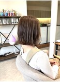 切りっぱなしボブ