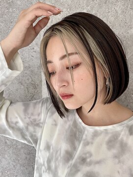 オブ ヘアー 自由が丘 ウエスト(Of HAIR WEST) フレーミングカラー　髪質改善