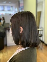 フレンズ 環状通東店(friend's) 長めボブ◆自然とまとまる小顔見え毛量調整カット 8