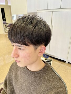 レッド(ReD) メンズカット　メンズ　ツーブロック　ショートマッシュ