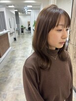 イル 大阪淀屋橋(i'll)&nbsp;20代 30代 40代 ロング フレンチカジュアルエモージュ前髪パーマ