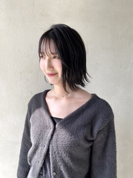 ユッカ 高槻茨木店(YUCCA) 【 YUCCA 】大人可愛い20代30代40代外ハネグレージュ