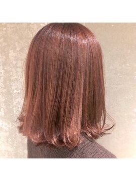 シュク 高円寺(SYUK) ピンクグレージュ/外ハネボブ