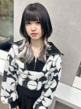 ディア(.eer) 黒髪ボブからエクステウルフ★ロングウルフ/シールエクステ