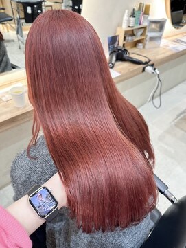 ヒビヲ(HIBIO) チェリーブラウンカラーハイトーンダブルカラーケアブリーチ横浜