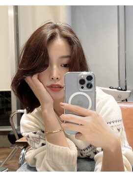 アリエッタ ギンザツー(ARIETTA GINZA2) 30代40代/トレンドの韓国ボブ/オルチャンボブ/切りっぱなしボブ