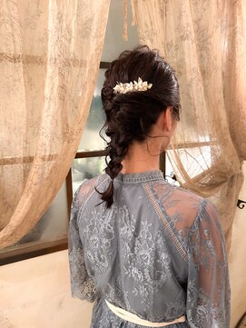 アンテナ(ANTENA) ルーズな質感☆結婚式アレンジ☆★20代お客様施術後★☆