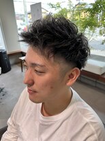 アンプヘアー 桂店(unpeu hair) アップバングショート 京都 桂