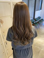 フィゼル 福島店(fizelle) グレージュカラー　　原明日香