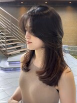 シティ(CITY)&nbsp;かきあげ前髪 レイヤーカット 表参道