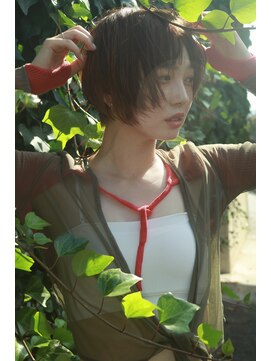 オーイット(ooit) ＊ショートヘア×オレンジブラウン＊