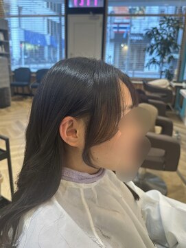 フィッティ 横須賀中央店(fiti) 結んでも下ろしても可愛い顔まわり