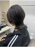 【クラゲウルフ】中性ウルフレイヤーカットロングウルフヘア