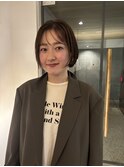 大人可愛い！ラフボブ