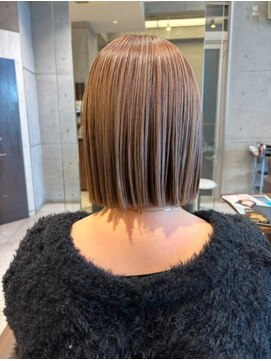 ヘアールーム プリズム(Hair room Prism) ミルクティーボブ