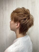 アルファ ヘアー デザイン(alpha hair design) マッシュウルフ