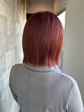 クララジャパン ナベシマ(CLALA JAPAN Nabeshima) ピンクブラウン　艶髪　髪質改善　韓国風　顔まわり　顔周り