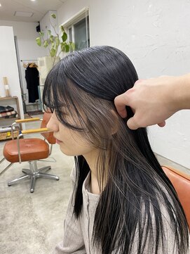 ヘアー バトン(hair vaton) インナーペールグレー