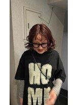 パーミル ヘア クマモト(permille ‰ hair Kumamoto)&nbsp;ピンクブラウン