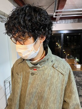 ロム 札幌大通(LOM) メンズプードルパーマ【札幌】