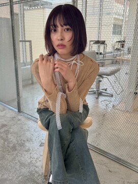 キャル(Cal) 【cal】顔まわりレイヤー×シアーブラウン