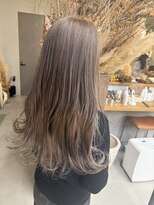 パルムヘアー(Palm hair)&nbsp;ホワイトベージュなインナーカラー