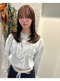 レイヤーカット、顔まわりレイヤー