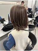 ハイライトバレイヤージュダブルカラーケアブリーチ30代40代50代