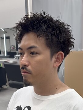 ササ 京都河原町店(33 SASA) 大人スパイキーパーマ　京都四条河原町