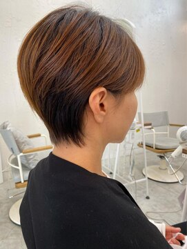 ロミー 本厚木(ROMMY.) 本厚木◎ハンサムショートマッシュボブ髪質改善ベージュカラー◎