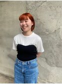 ハイトーンオレンジボブ