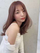 ソヨン 金山店(SOYON)&nbsp;アッシュカラー/ココアベージュ/小顔レイヤーカット/黒髪/24