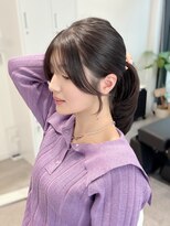 コアレス キョウト(COALESS kyoto)&nbsp;韓国ヘア/レイヤーカット/顔周り/最新ヘアInstagram @ken__gucci