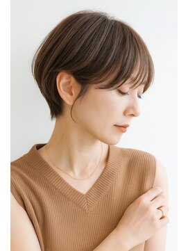 ゲイン(Gain) ショートカット・レイヤーカット×白髪ぼかし