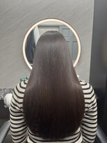 フレームプラス なんば駅前店(FRAME+) 極艶アッシュベージュ