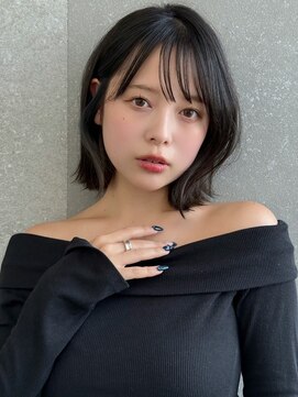 シー バイ ロンド 新宿(Sea by Lond) 似合わせカット×大人ガーリー[ダークアッシュ/韓国]