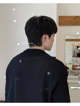 カルテ(QUARTE) メンズカット ダウンパーマ