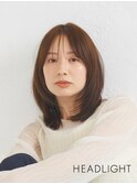 #ミディアム#小顔似合わせレイヤー#前髪あり#イメチェン#韓国