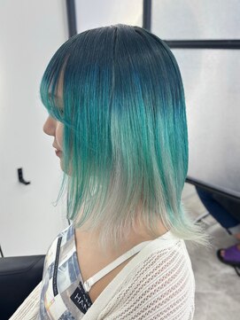 シーバイスリー 綱島(C×3) ブルーグリーン×ダークグリーン×ホワイトシルバー