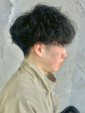 サイクル(CYCLE) MEN'S HAIR/波巻きツイストスパイラル/リバースセンターパート