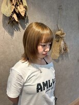 パーミル ヘア クマモト(permille ‰ hair Kumamoto) ベージュ×ウルフレイヤー