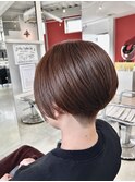 レディースハンサムショート