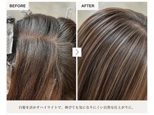 “これからの髪”まで美しく。白髪ぼかし・柔らかパーマ・ゼロタッチカラーで叶える　BEHIND THE CURTAIN