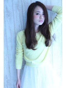 ヘアーメイク ブランニュー 東生駒店(hair make Brand new) 【ニュアンスカラー】ゆるふわカールロング