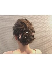 フワフワヘアアレンジ【奈良市新大宮】